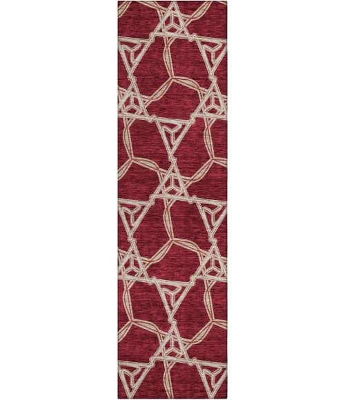 Addison Chantille ACN959-Burgundy 2 ft. 3 in. X 7 ft. 6 in. Rectangle Rug