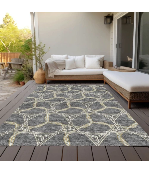 Addison Chantille ACN959-Charcoal 5 ft. X 7 ft. 6 in. Rectangle Rug