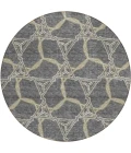 Addison Chantille ACN959-Charcoal 8 ft. X 8 ft. Round Rug