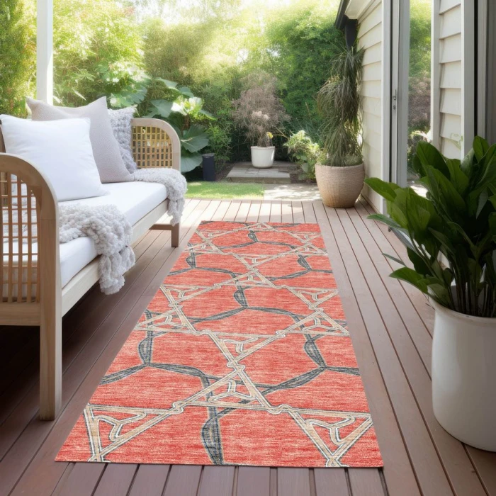 Addison Chantille ACN959-Coral 2 ft. 3 in. X 7 ft. 6 in. Rectangle Rug