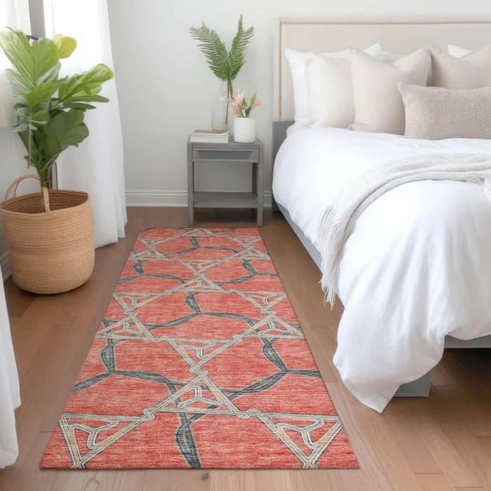 Addison Chantille ACN959-Coral 2 ft. 3 in. X 7 ft. 6 in. Rectangle Rug