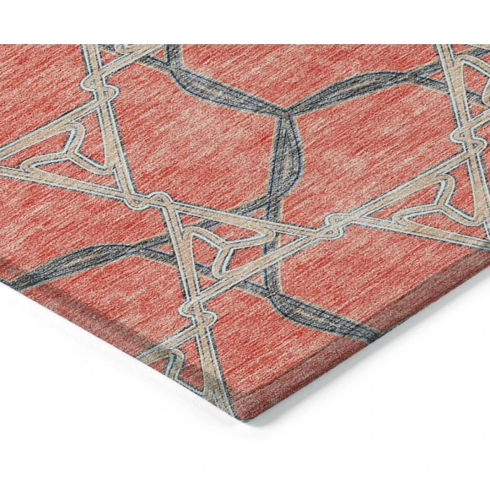 Addison Chantille ACN959-Coral 5 ft. X 7 ft. 6 in. Rectangle Rug
