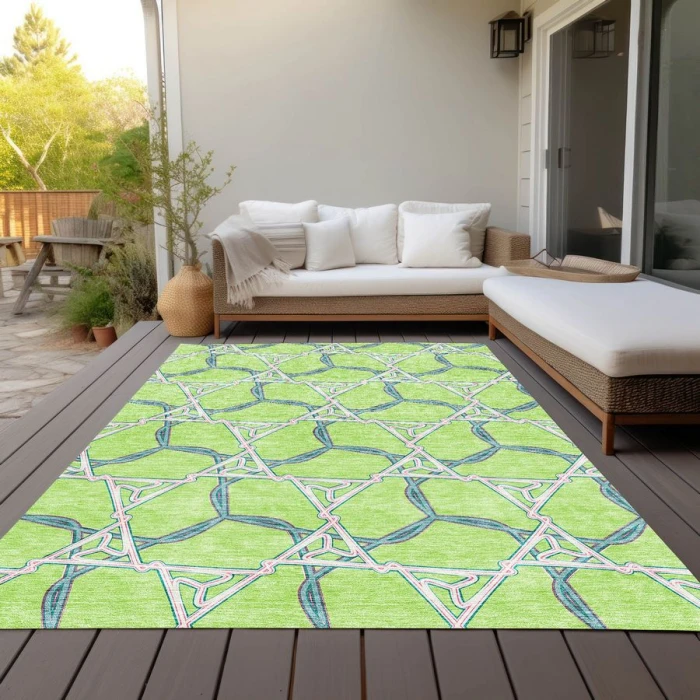 Addison Chantille ACN959-Lime 5 ft. X 7 ft. 6 in. Rectangle Rug