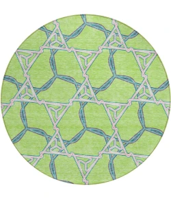 Addison Chantille ACN959-Lime 8 ft. X 8 ft. Round Rug
