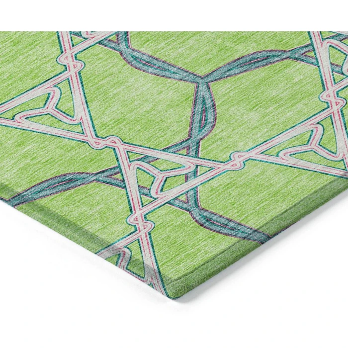Addison Chantille ACN959-Lime 8 ft. X 8 ft. Round Rug