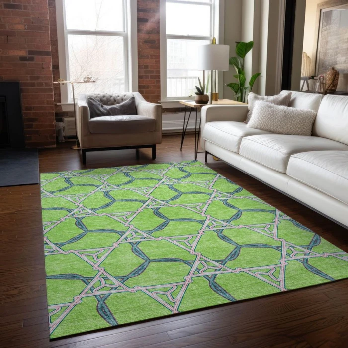 Addison Chantille ACN959-Lime 5 ft. X 7 ft. 6 in. Rectangle Rug