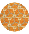 Addison Chantille ACN959-Orange 8 ft. X 8 ft. Round Rug