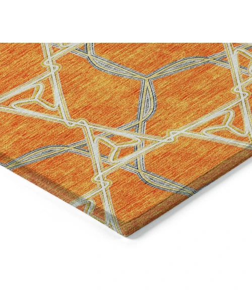 Addison Chantille ACN959-Orange 5 ft. X 7 ft. 6 in. Rectangle Rug