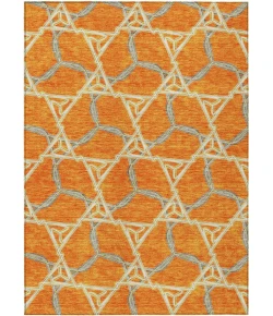 Addison Chantille ACN959-Orange 5 ft. X 7 ft. 6 in. Rectangle Rug