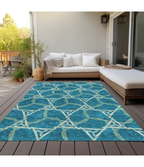 Addison Chantille ACN959-Teal 3 ft. X 5 ft. Rectangle Rug
