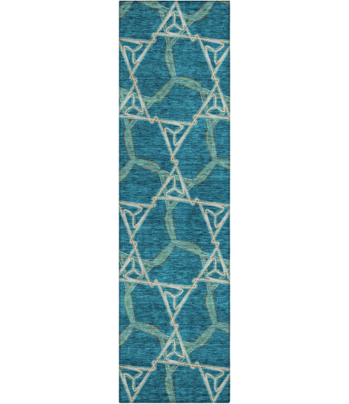 Addison Chantille ACN959-Teal 2 ft. 3 in. X 7 ft. 6 in. Rectangle Rug