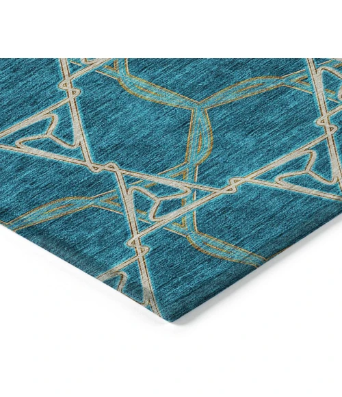 Addison Chantille ACN959-Teal 3 ft. X 5 ft. Rectangle Rug