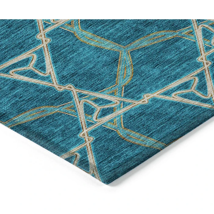 Addison Chantille ACN959-Teal 5 ft. X 7 ft. 6 in. Rectangle Rug