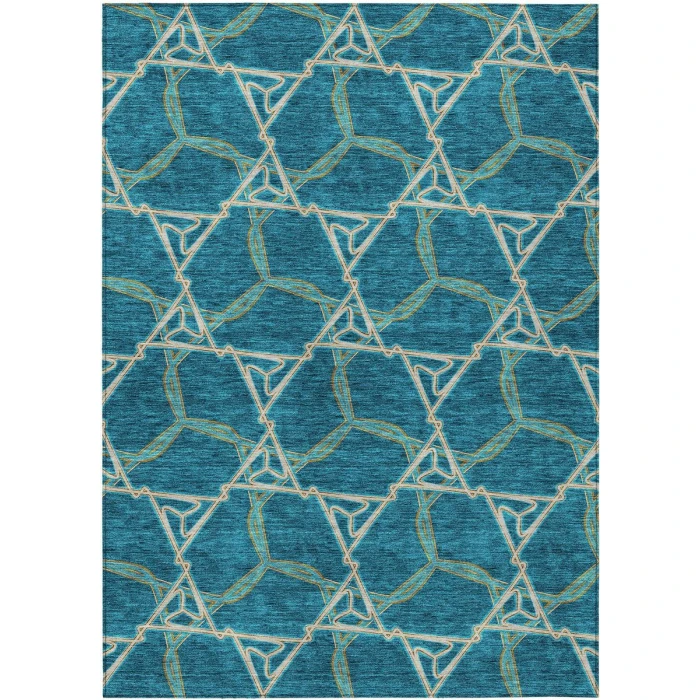 Addison Chantille ACN959-Teal 5 ft. X 7 ft. 6 in. Rectangle Rug