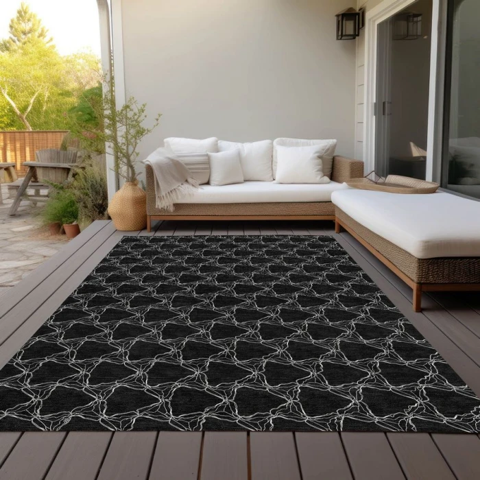 Addison Chantille ACN960-Black 9 ft. X 12 ft. Rectangle Rug