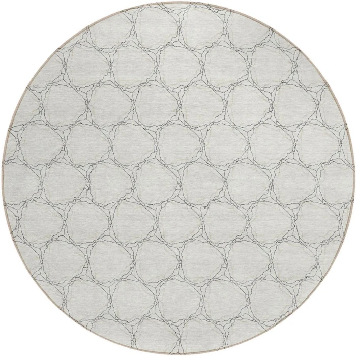 Addison Chantille ACN960-Ivory 8 ft. X 8 ft. Round Rug