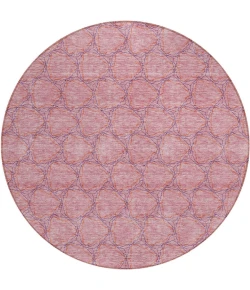 Addison Chantille ACN960-Pink 8 ft. X 8 ft. Round Rug