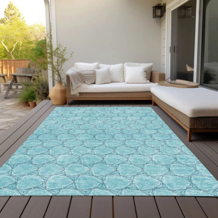 Addison Chantille ACN960-Teal 9 ft. X 12 ft. Rectangle Rug