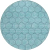 Addison Chantille ACN960-Teal 8 ft. X 8 ft. Round Rug