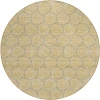 Addison Chantille ACN960-Wheat 8 ft. X 8 ft. Round Rug