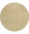 Addison Chantille ACN960-Wheat 8 ft. X 8 ft. Round Rug