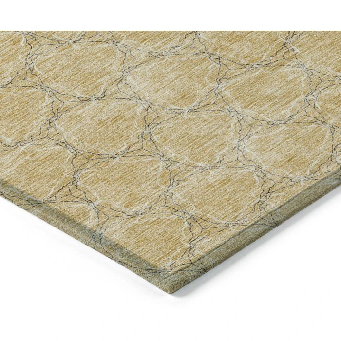Addison Chantille ACN960-Wheat 8 ft. X 8 ft. Round Rug