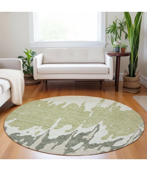 Addison Chantille ACN961-Aloe 8 ft. X 8 ft. Round Rug
