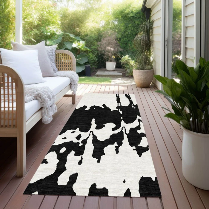 Addison Chantille ACN961-Black 2 ft. 3 in. X 7 ft. 6 in. Rectangle Rug