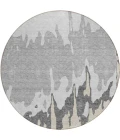 Addison Chantille ACN961-Gray 8 ft. X 8 ft. Round Rug