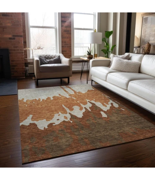 Addison Chantille ACN961-Paprika 3 ft. X 5 ft. Rectangle Rug