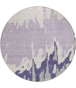 Addison Chantille ACN961-Purple 8 ft. X 8 ft. Round Rug