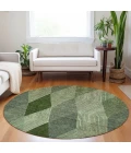 Addison Chantille ACN962-Green 8 ft. X 8 ft. Round Rug