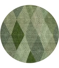 Addison Chantille ACN962-Green 8 ft. X 8 ft. Round Rug