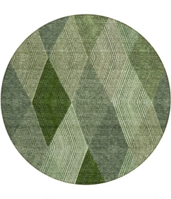 Addison Chantille ACN962-Green 8 ft. X 8 ft. Round Rug