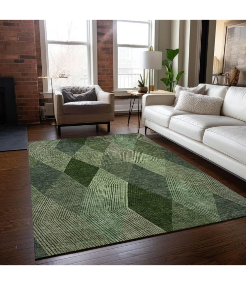 Addison Chantille ACN962-Green 8 ft. X 10 ft. Rectangle Rug