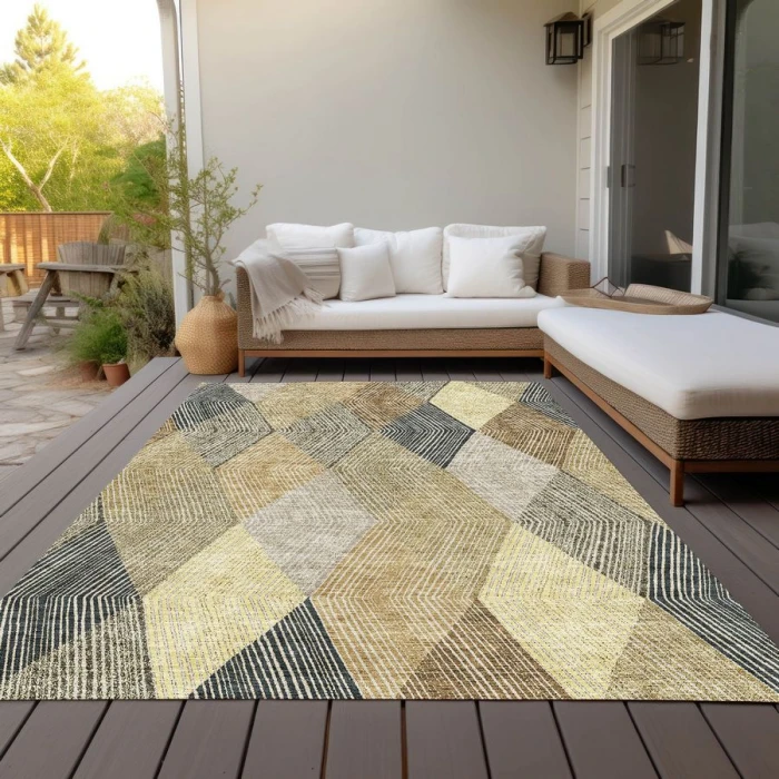 Addison Chantille ACN962-Mocha 5 ft. X 7 ft. 6 in. Rectangle Rug