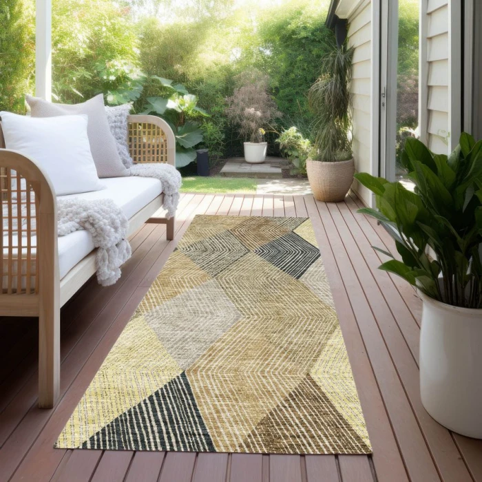 Addison Chantille ACN962-Mocha 2 ft. 3 in. X 7 ft. 6 in. Rectangle Rug