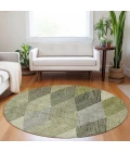 Addison Chantille ACN962-Olive 8 ft. X 8 ft. Round Rug