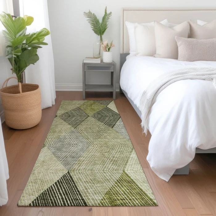 Addison Chantille ACN962-Olive 2 ft. 3 in. X 7 ft. 6 in. Rectangle Rug