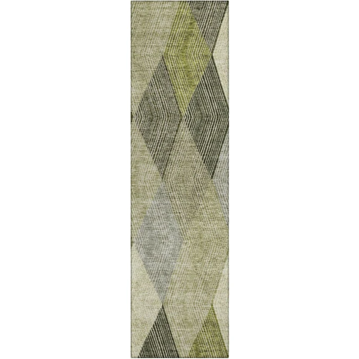 Addison Chantille ACN962-Olive 2 ft. 3 in. X 7 ft. 6 in. Rectangle Rug