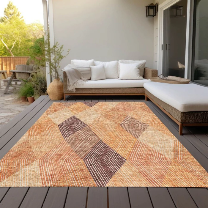 Addison Chantille ACN962-Orange 3 ft. X 5 ft. Rectangle Rug
