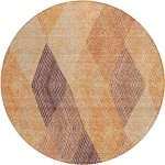 Addison Chantille ACN962-Orange 8 ft. X 8 ft. Round Rug