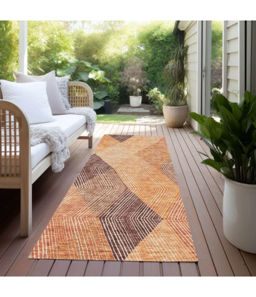 Addison Chantille ACN962-Orange 2 ft. 3 in. X 7 ft. 6 in. Rectangle Rug