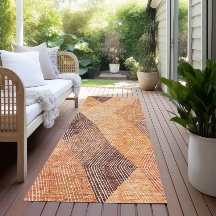 Addison Chantille ACN962-Orange 2 ft. 3 in. X 7 ft. 6 in. Rectangle Rug