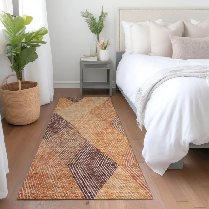 Addison Chantille ACN962-Orange 2 ft. 3 in. X 7 ft. 6 in. Rectangle Rug
