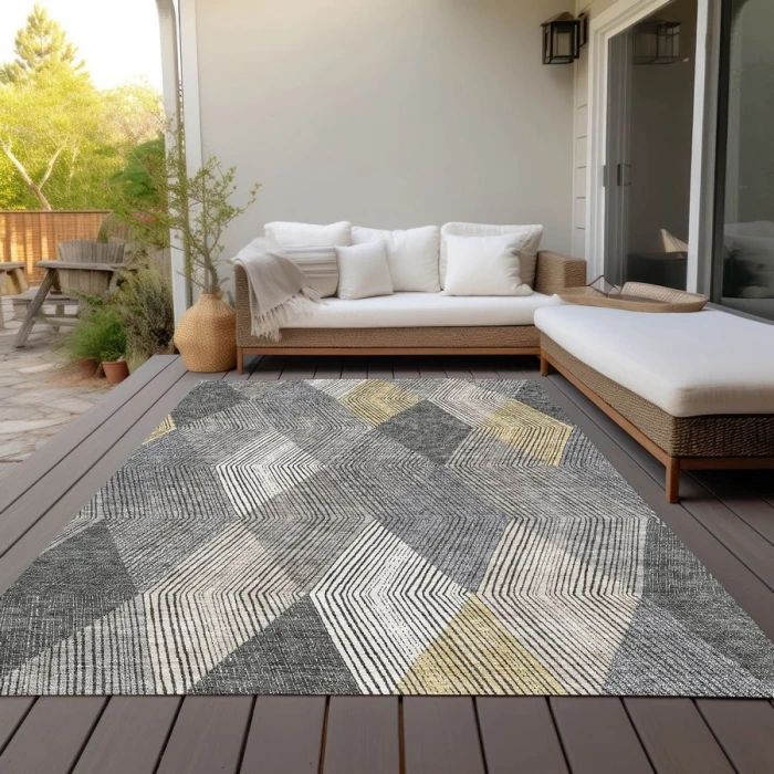Addison Chantille ACN962-Pewter 5 ft. X 7 ft. 6 in. Rectangle Rug