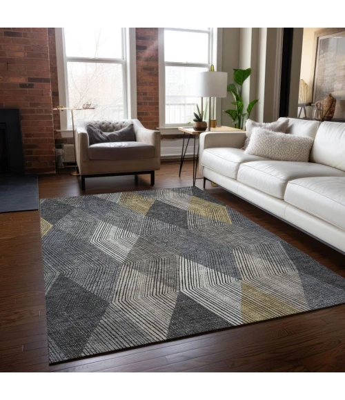 Addison Chantille ACN962-Pewter 8 ft. X 10 ft. Rectangle Rug