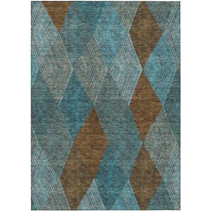 Addison Chantille ACN962-Teal 9 ft. X 12 ft. Rectangle Rug