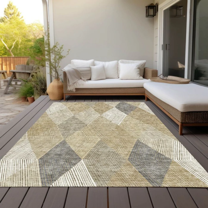 Addison Chantille ACN962-Wheat 5 ft. X 7 ft. 6 in. Rectangle Rug
