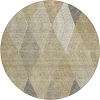Addison Chantille ACN962-Wheat 8 ft. X 8 ft. Round Rug